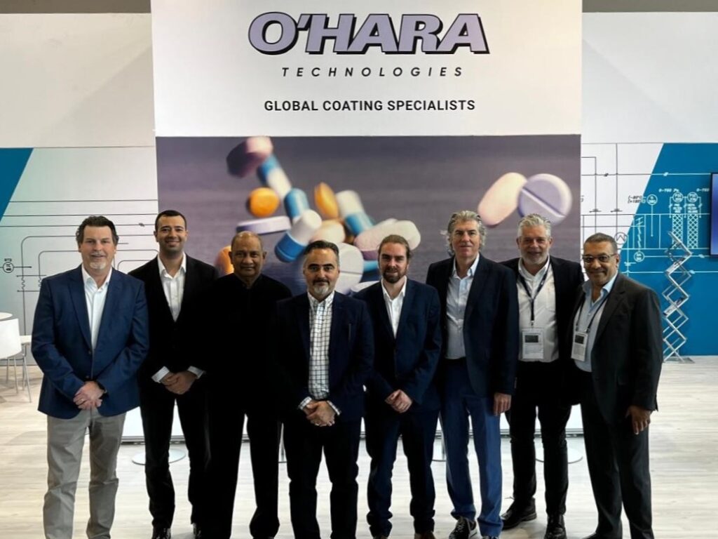 O'Hara Technologies Team at ACHEMA 2024_tablet coating machine